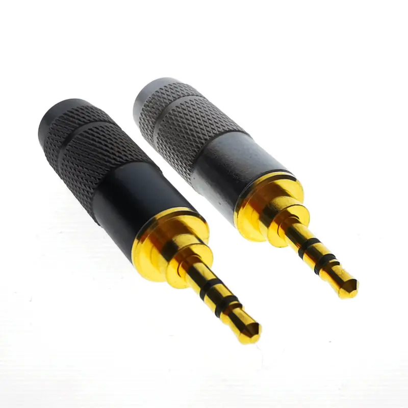 1 шт. Лидер продаж новинка 2 5 высококачественный позолоченный стерео 3-полюсный