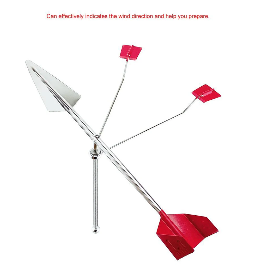 Прочный индикатор ветра из нержавеющей стали для лодки/парусного спорта/морских