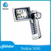 Nokia N90 refurbished Original Nokia N90 Cell Phone 2.‘ inch GSM 3G  2.0MP Unlocked Refurbished phone Free shipping