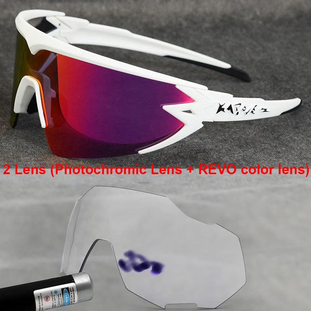 Фотохромные велосипедные солнцезащитные очки для горных и дорожных велосипедов