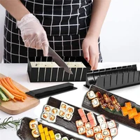 diy sushi maker 10 pcsset rrice group making mold haiti shou driver five in one sushi tool kitchen gadgets kichen accessories