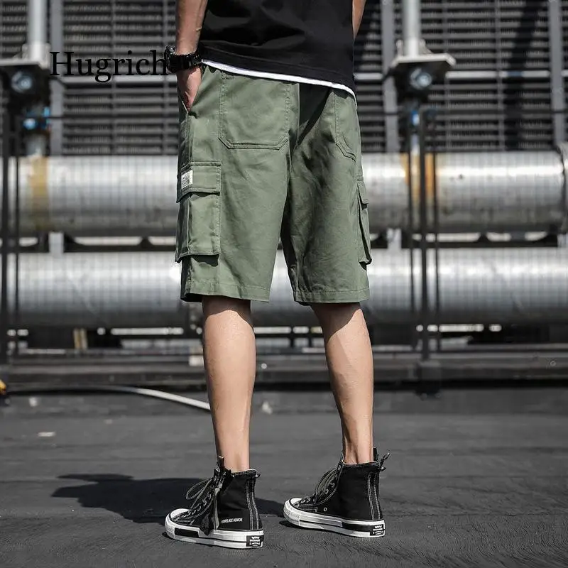 Повседневные брюки Новинка лета 2021 мужские шорты тонкие Свободные корейские