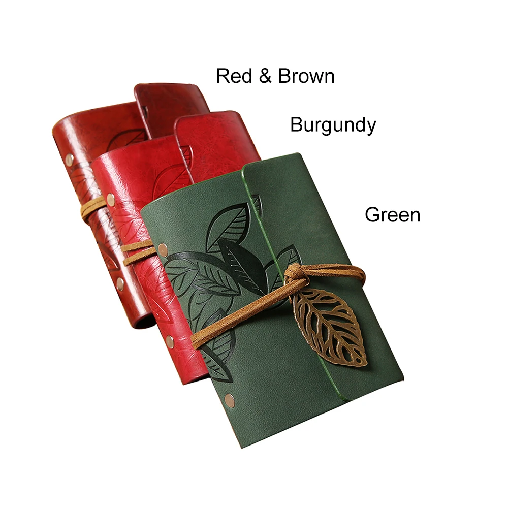 Ретро искусственная кожа листья Очаровательная завязка кредитница