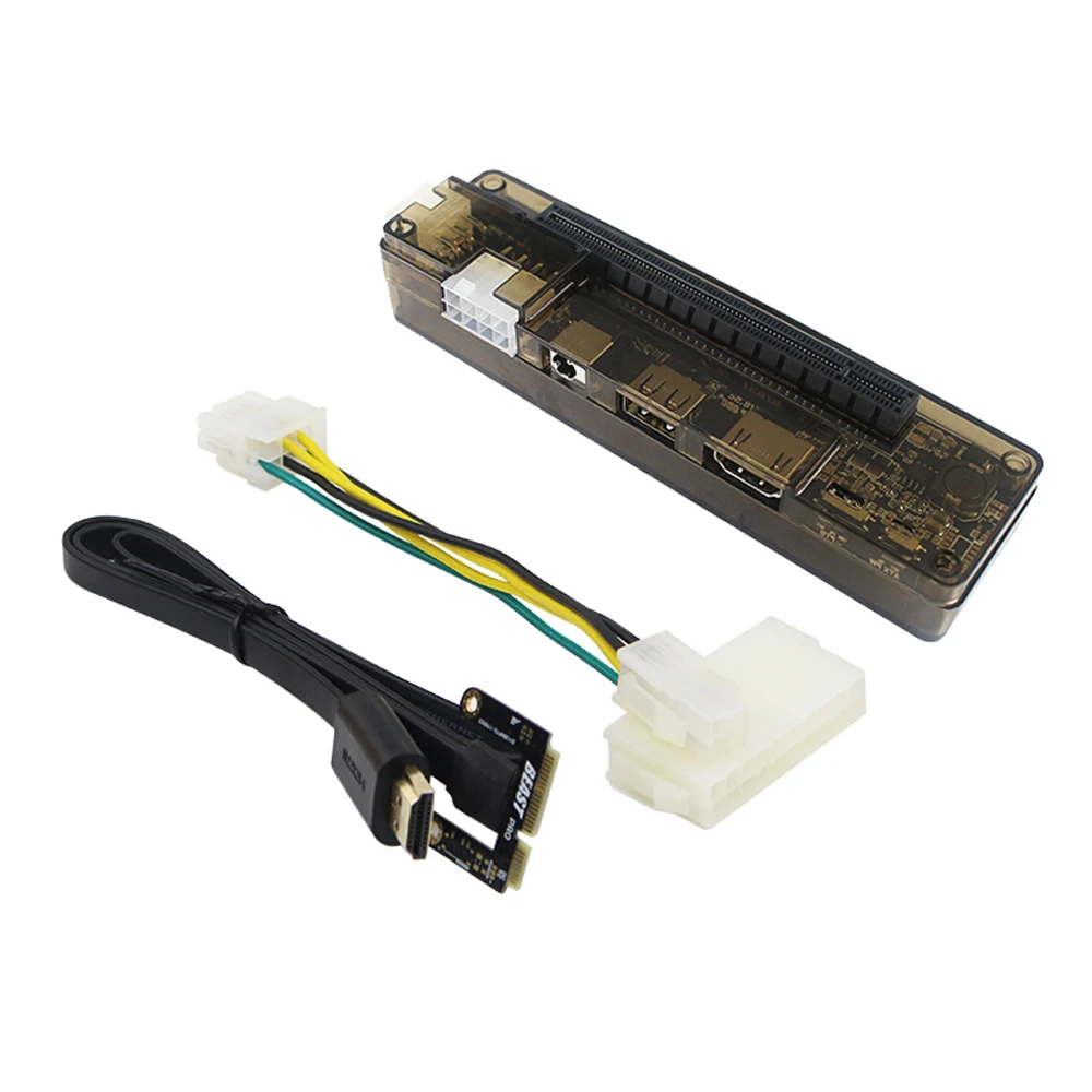 

1 set EXP GDC External Laptop Video Card Dock Graphics Card Laptop Docking Station Mini PCI-E Expresscard Interface Version