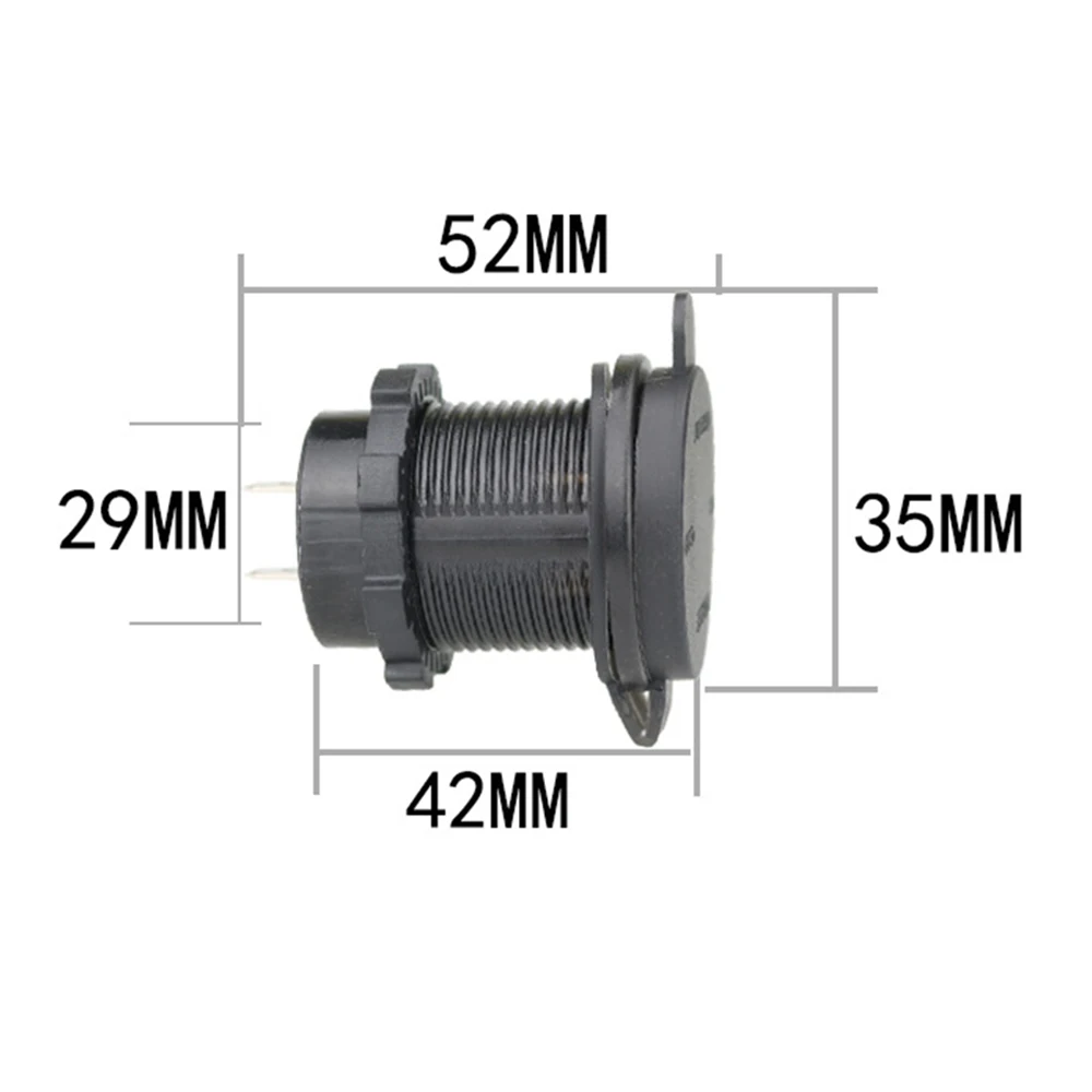 Автомобильное зарядное устройство водонепроницаемое 12 В 24 Тип C PD QC 3 0 USB