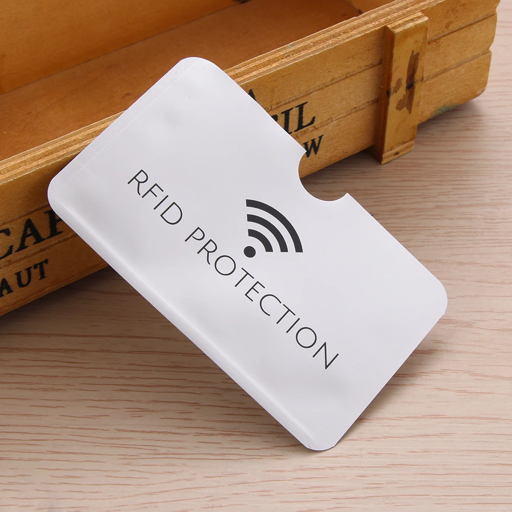 Фото Алюминиевый Чехол-кошелек с защитой от Rfid ID и держатель для карт чехол банковских Алюминиевый Чехол-кошелек с защитой от Rfid ID и держатель для карт чехол банковских