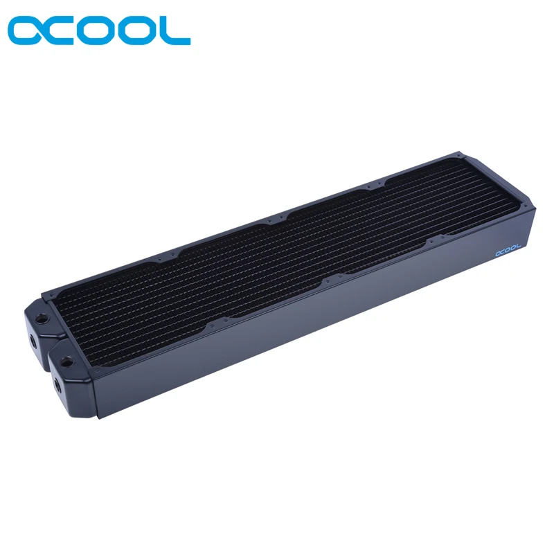 Alphacool UT60 медный радиатор, 140 мм, 280 мм, 420 мм, 560 мм толщиной 60 мм, радиатор водяного охлаждения компьютера cooler master для 14 см вентилятора
