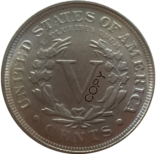США 》 1884-1913 32 монеты LIBERTY HEAD NICKEL пятицентовые копии монет | Дом и сад