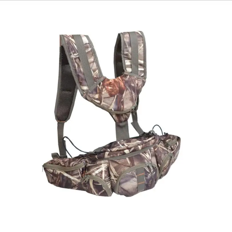 

Flannel Army Fan Bag Camping Outdoor Mountaineering Sports Shoulder Camouflage Waist Bag Tactical Hunting Bag