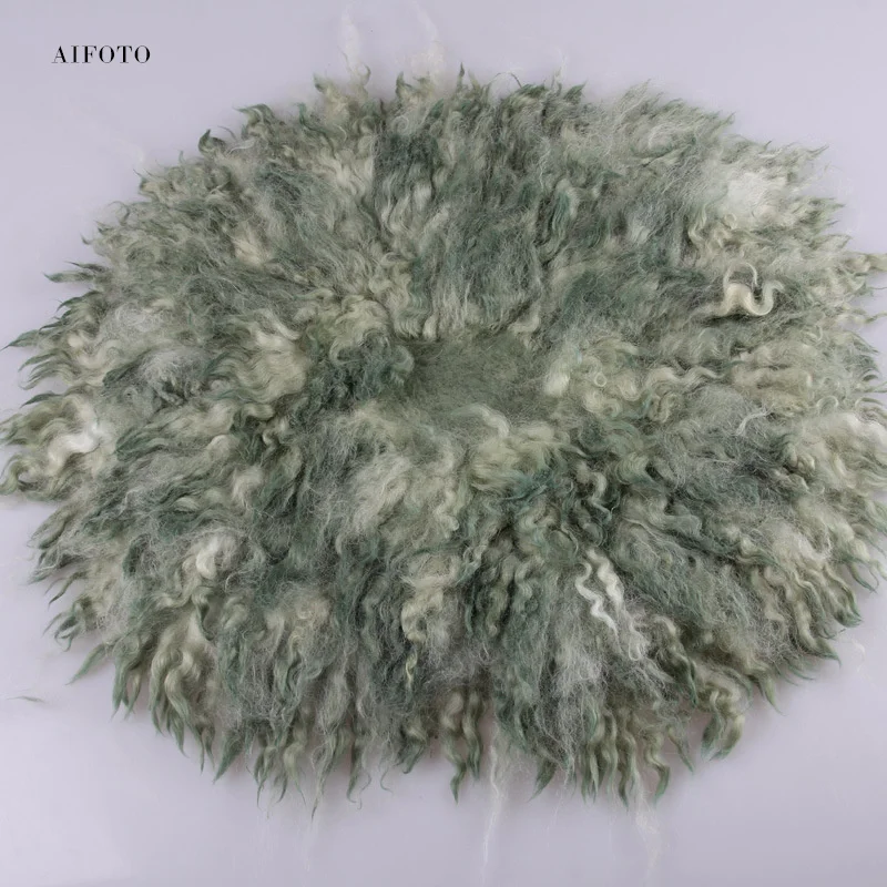 

Newborn Photography Props Halloween Holiday Theme Pumpkin Wool Blanket for Children's Studio Ghost festival Shooting Accessories