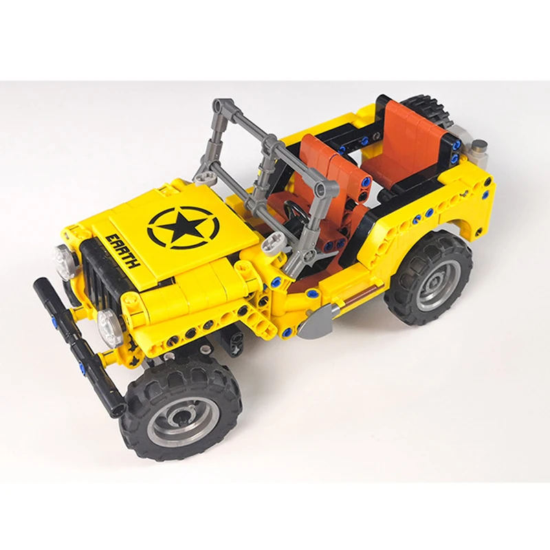 400 шт. + кирпичи сверхмощный грузовик Супер Автомобили блоки пляж мотоцикл багги