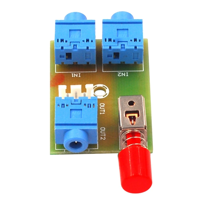 XH-M371 Audio Switching Module 3.5 2 Ways Into 1 Way Out Switch Board Socket | Безопасность и защита