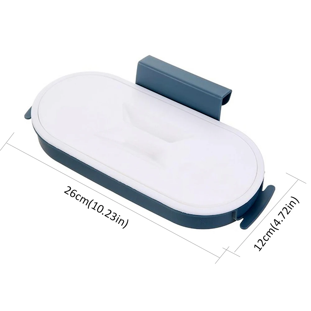 

Cupboard Door Garbage Bag Holder Trash Bags Hanging Bracket PP Kitchen Trash Can Waste Bin Trash Bag Storage Organizer Holders