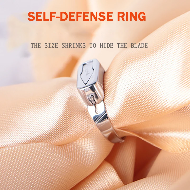 Индивидуальное кольцо для самозащиты из нержавеющей стали Defensa