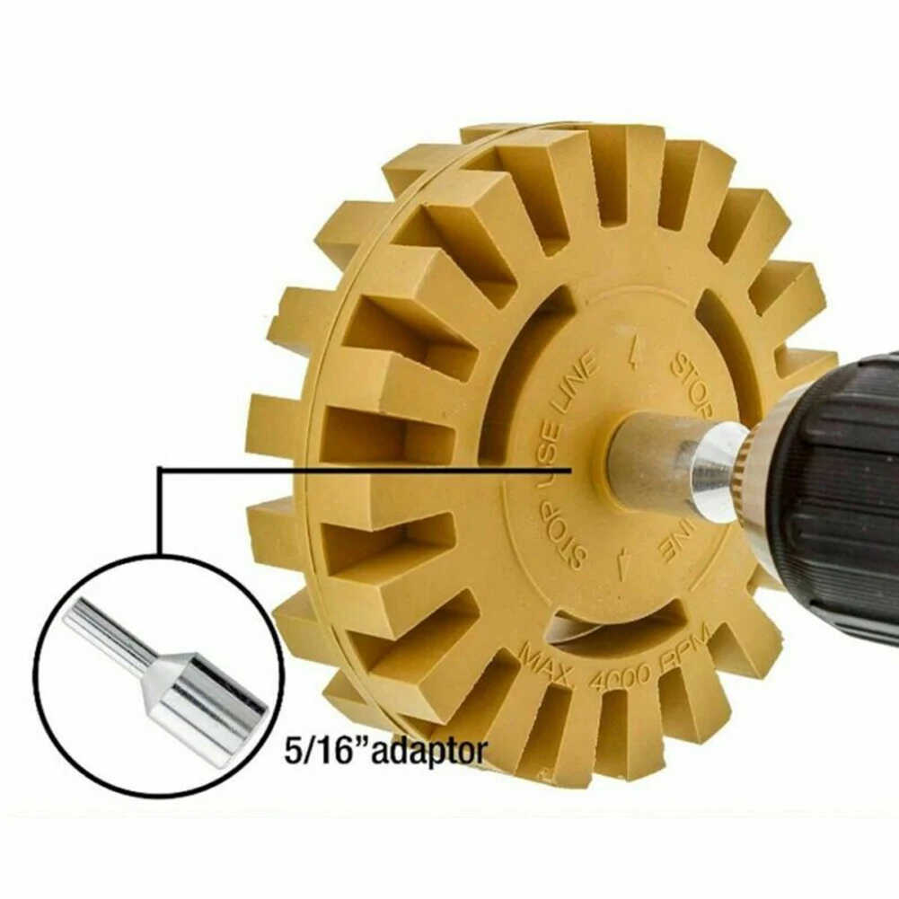 

Caramel Rubber Eraser Wheel Removal Tool Kit Remove Replacement 4'' 4inch