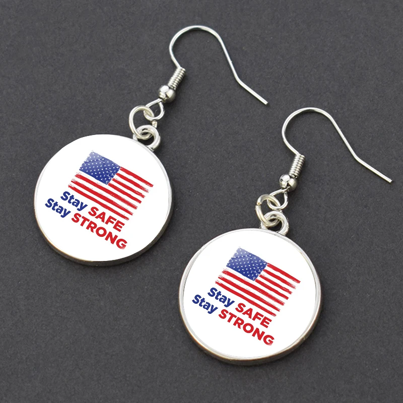 Африканские женские серьги в этническом стиле Я не могу дышать справедливость