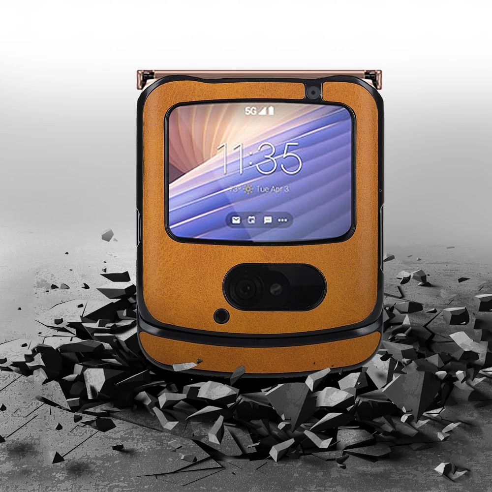 Чехол из искусственной кожи для Motorola Razr складной чехол телефона MOTO флип-чехол