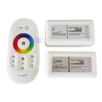 2 4g touch screen led rgb rgbw controller wireless dc12 24v touch rf control for rgb rgbw led strip 18a remote controller