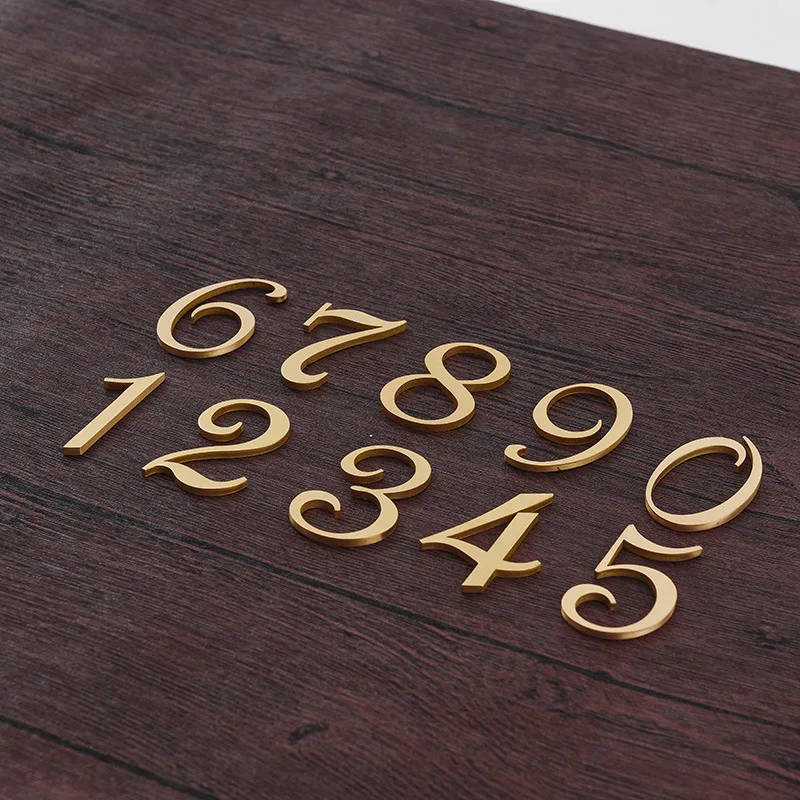 Латунная табличка размером 50 мм для двери в ретро стиле декоративная отеле дома