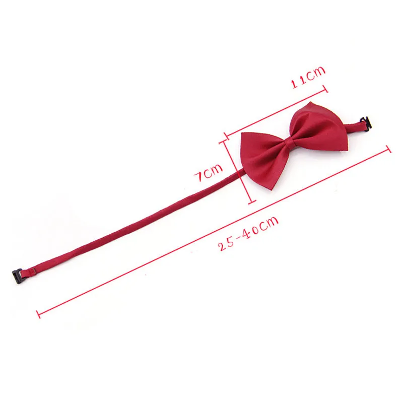 

Pet Bow Tie for Dogs and Cats Adjustable Dog Necktie Bow Tie Collar Puppy Grooming Accessories for Pet Wedding Party
