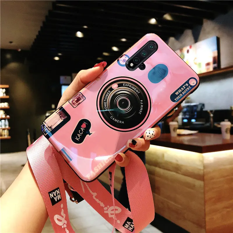 Для huawei Y6 Y7 Prime 2018 чехол Blue Ray camera силиконовый для Honor 9X Y5 2017 Y9 Pro 2019 Coque с длинным