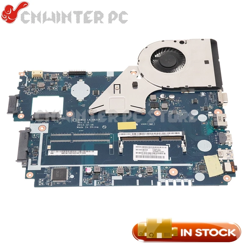 Материнская плата NOKOTION для ноутбука Acer aspire E1 510 материнская Z5WE3 LA A621P DDR3L с
