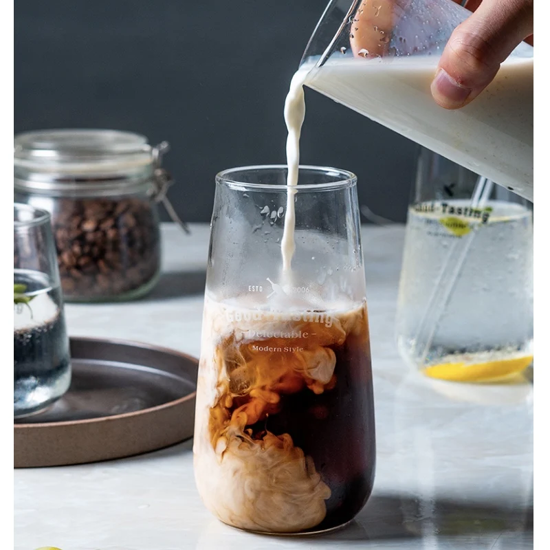 Милая мультяшная кружка креативная стеклянная для воды молока чая кофе лучшая