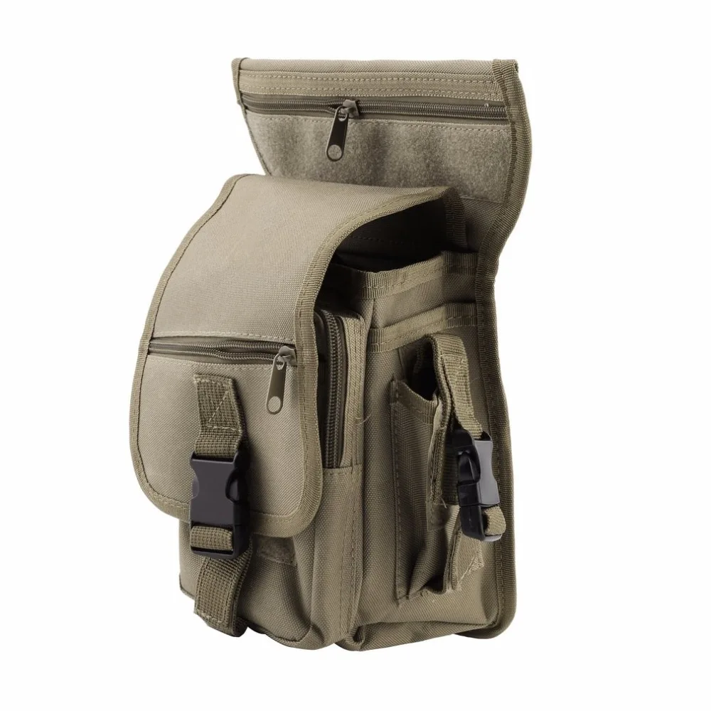 

Outdoor Tactical Military Drop Leg Bag Panel Utility Waist Belt Pouch Bag new