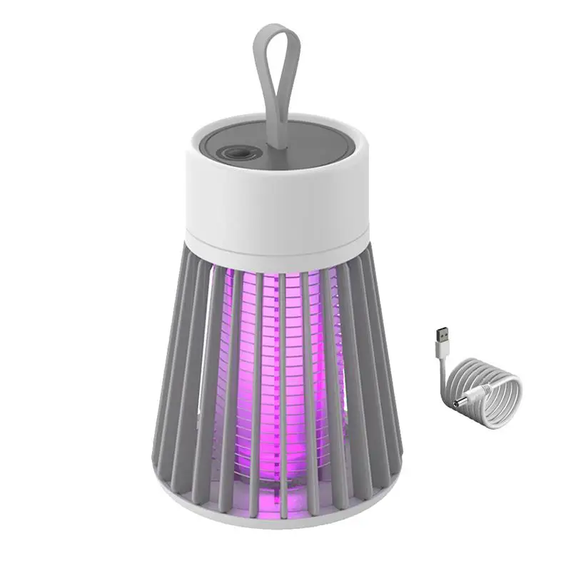 Электрическая лампа-ловушка для комаров Профессиональный светильник с зарядкой