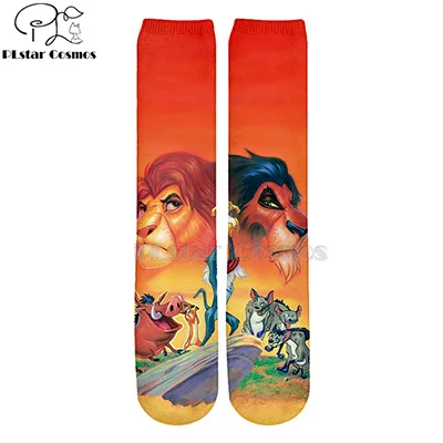5 Plstar Cosmos the Lion King Simba Носки с рисунком 3d носки для мужчин и женщин забавные животные высокого качества носки с героями мультфильмов dropshopping-1 - Цвет: 5
