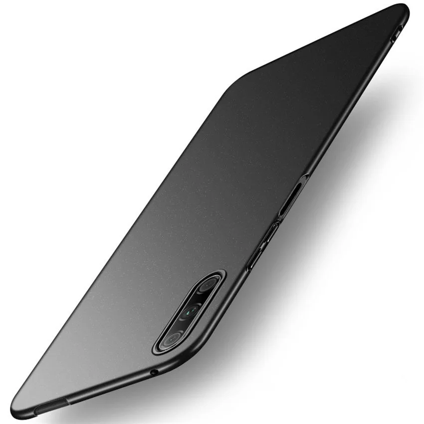 Aixuan чехол для Honor 9x Pro Чехол полная защита матовое стекло с эффектом антиотпечатки чехол для телефона huawei Honor 9x Capa со стеклянной пленкой - Цвет: black