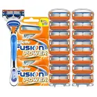 Оригинальные бритвенные лезвия Fusion 5 gillette, 8 шт., мужские со сменными лезвиями, новинка