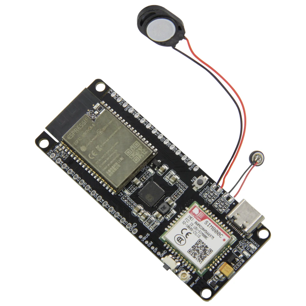 LILYGO®TTGO T напоминание о вызовах и SIM800C DS V02 ESP32 WI FI Bluetooth Слот для карт Nano модуль