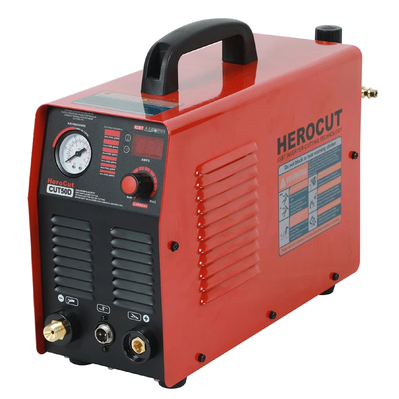 Herocut Cut50D 110/220V двойной Напряжение с изолированным затвором (IGBT) плазменная машина