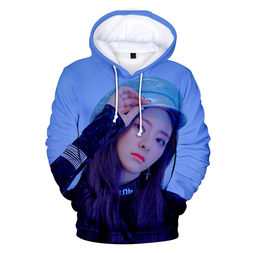 

2020 Korea Fashion ITZY Women Women 3D Hoodies Men Women Pullover ITZY 3D Printed Girls Hooded Sweatshirt Plus Size Hip Hop Top