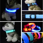 Ошейник для собак с USB-зарядкой и аккумулятором, светодиодный светящийся ошейник