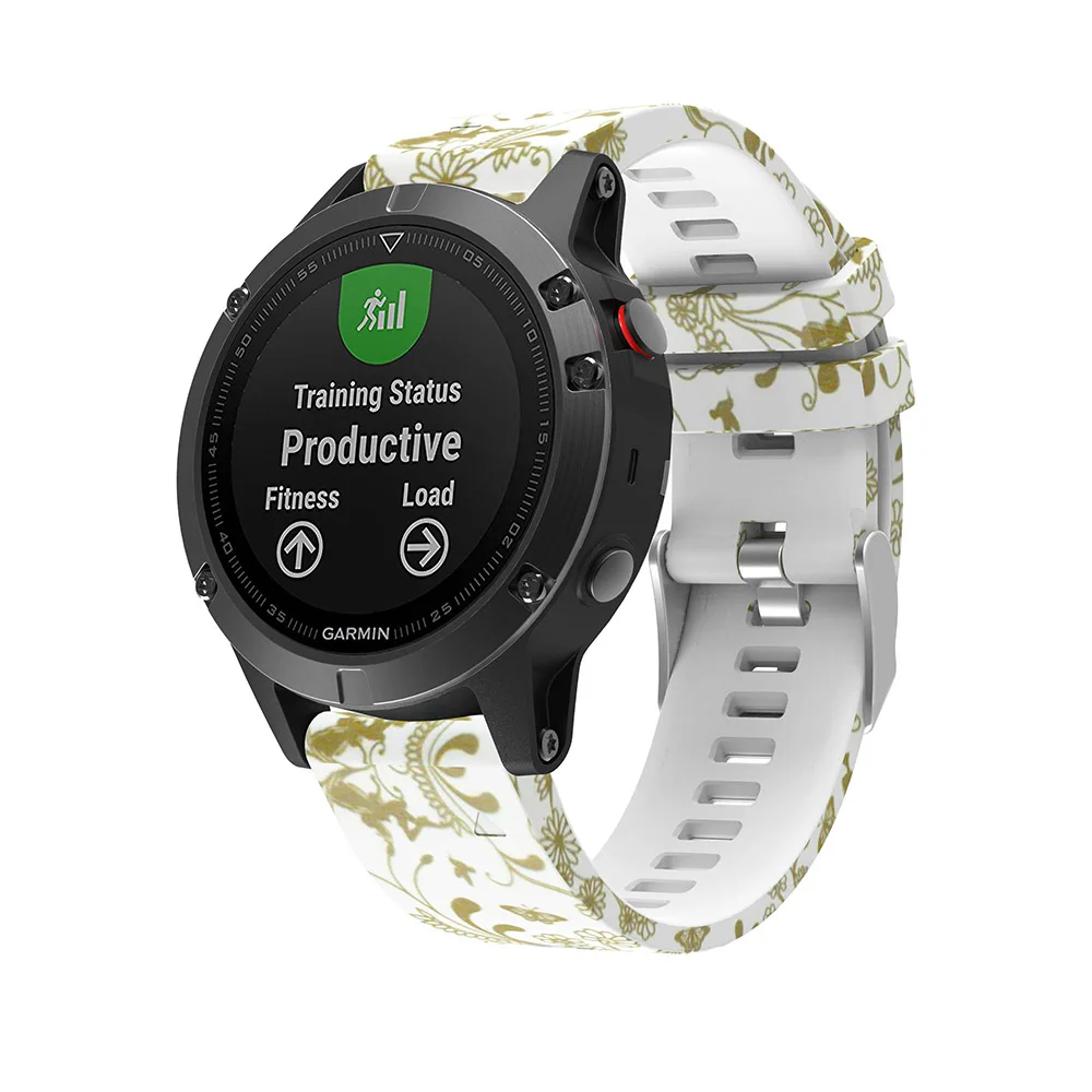 Ремешок для часов Силиконовый браслет для Garmin Fenix 5 Plus Замена наручного браслета Quick Release для Garmin forerunner 935 945 quatix 5