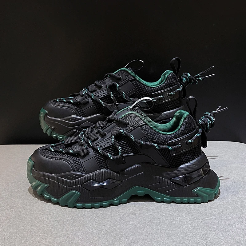 

Женские кроссовки с вулканизированной подошвой, дышащие кроссовки на платформе, Повседневная модная спортивная обувь для тренировок, 2021