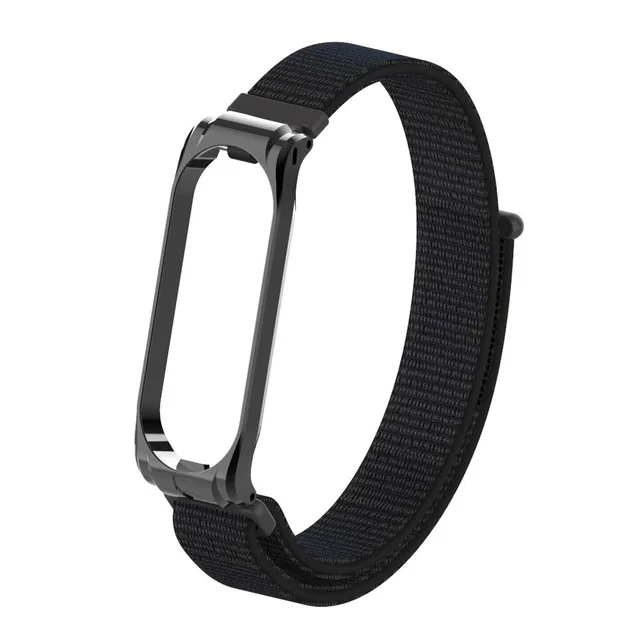 50 шт. mi band 3 4 браслет ремешок для Xiao mi band 4 3 спортивный браслет ремешок сменный ремешок для Xio mi band 3 4 ремень - Цвет ремешка: Black