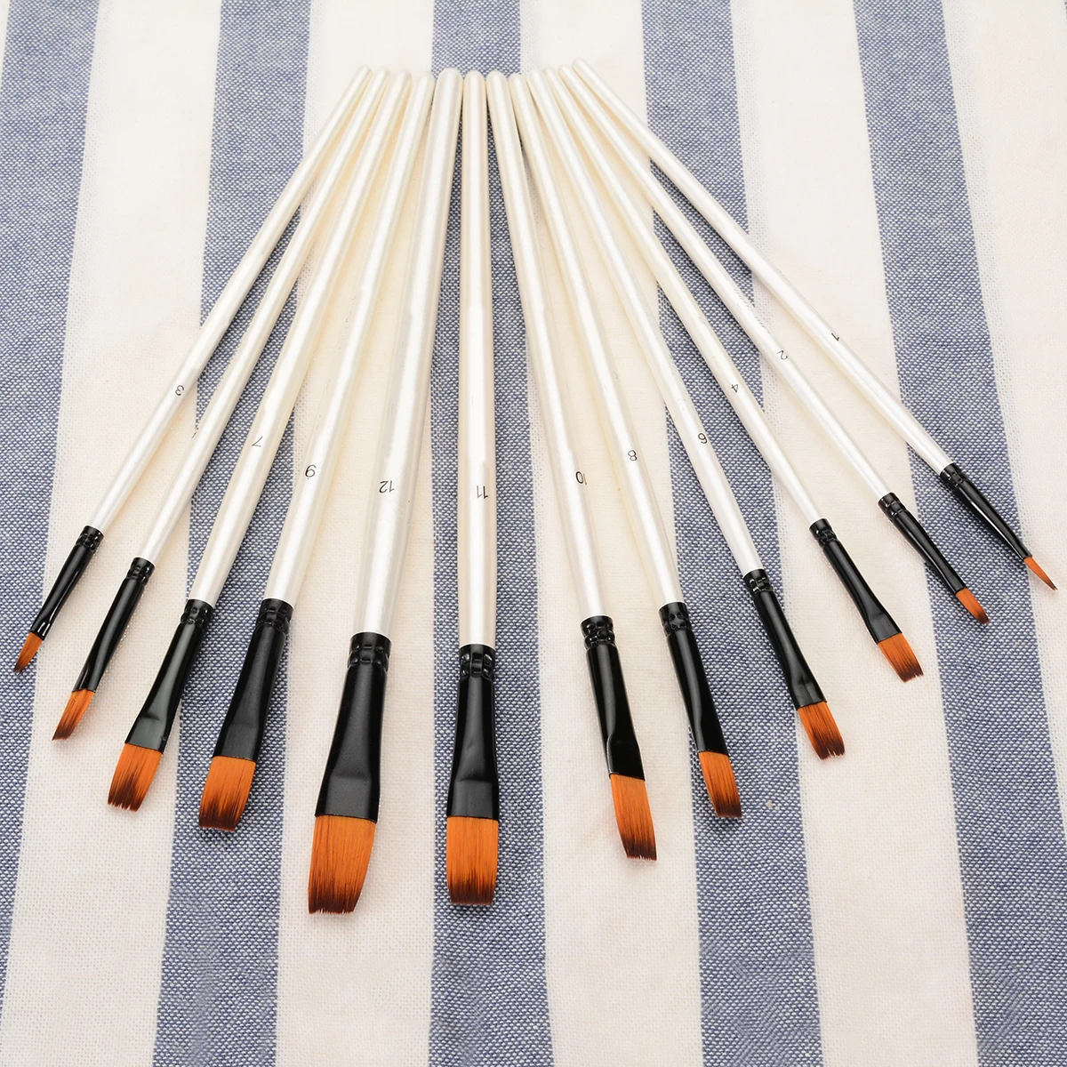 Набор кистей для рисования 12 шт./набор | Канцтовары офиса и дома