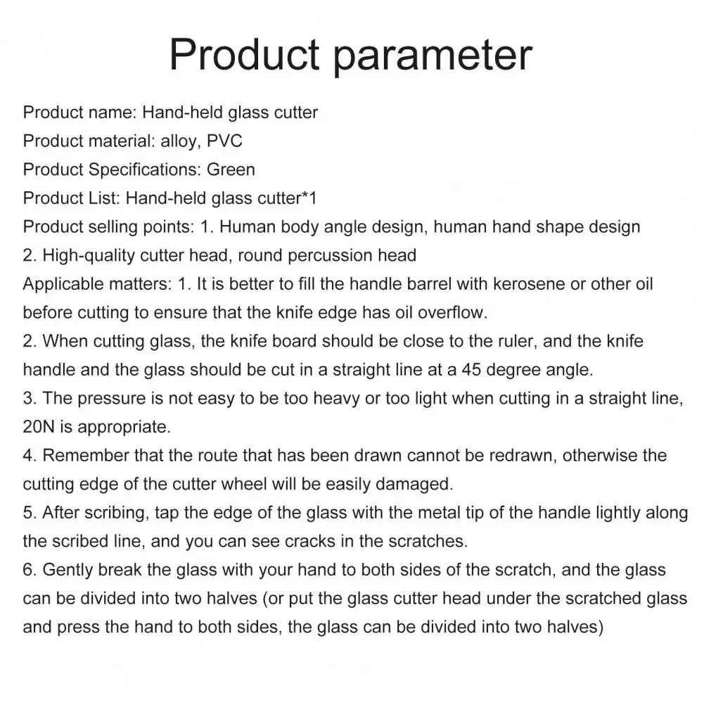 Профессиональный Алмазный стеклорез ручной инструмент для резки плитки
