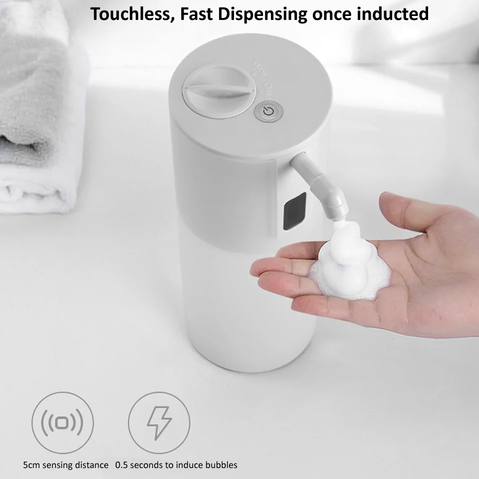 Touchless Automatic Soap Dispenser Battery Power Smart Foam Machine Infrared Sensor Hand Sanitizer | Обустройство дома