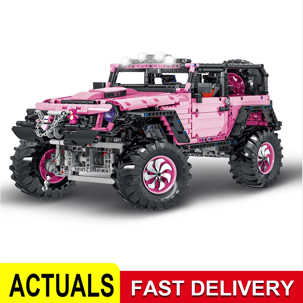 

Mork Block Speed Car Building Blocks Brick Set Vehicle Famous Sport Racer Offroad Toys Super Racing Kids Child Birthday Gifts