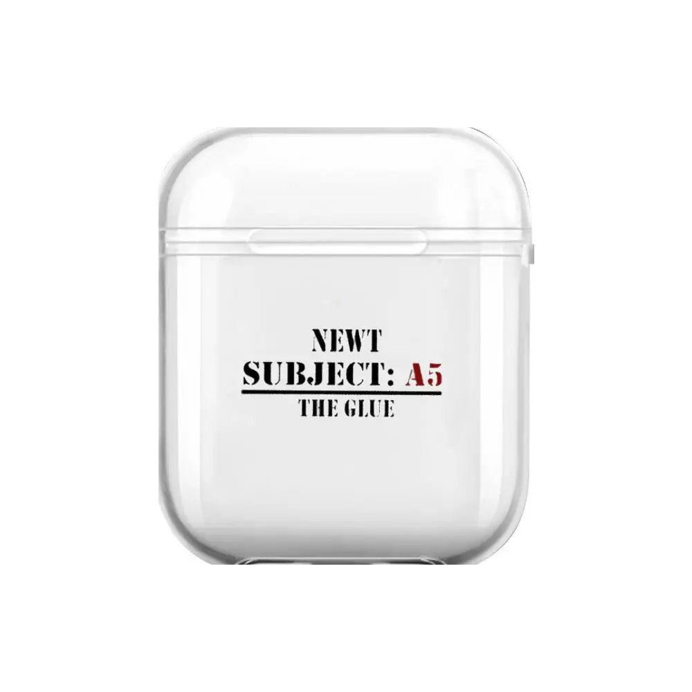 Мягкие силиконовые чехлы для Airpods 1/2 Newt The Android Runner защитный чехол беспроводных
