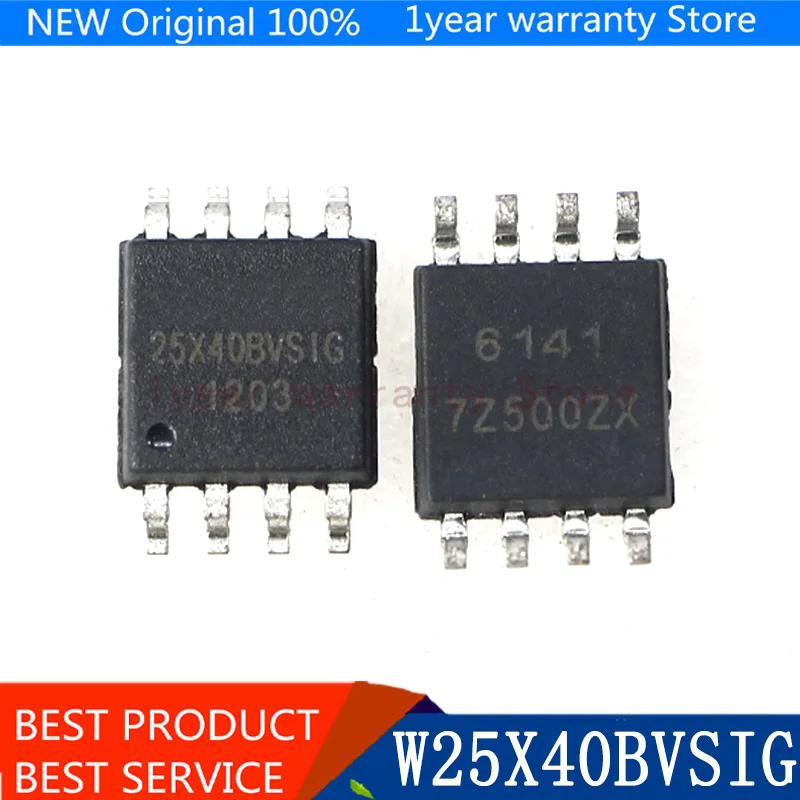 

{ New original } 10PCS W25X40BVSIG 25X40BVSIG W25X40 SOP8