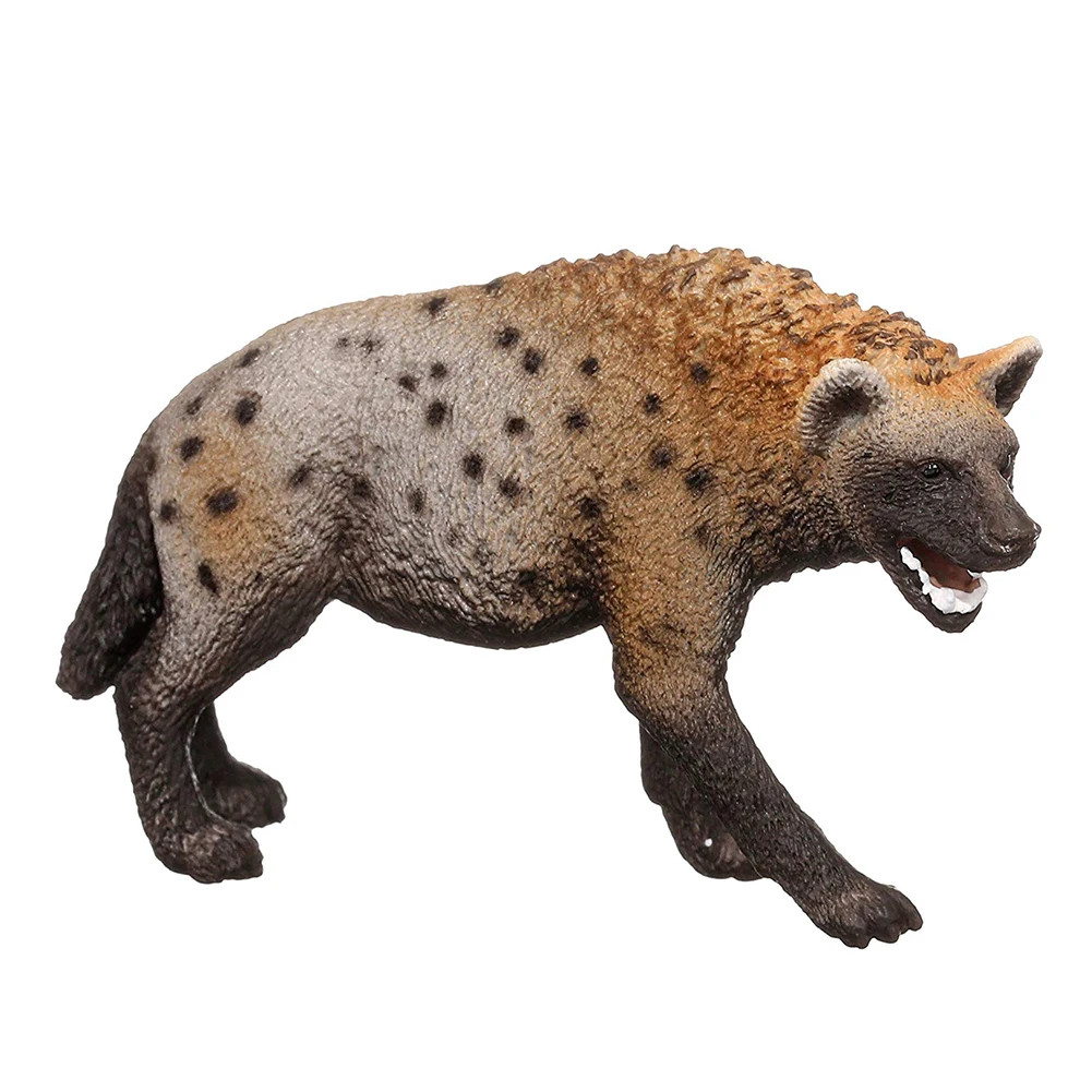 

3.4inch Wild Life PVC Hyena Model Figure Kids Preschool Eduactional Figurine Toy 14735 Animal Toy Action PVC Figure Model