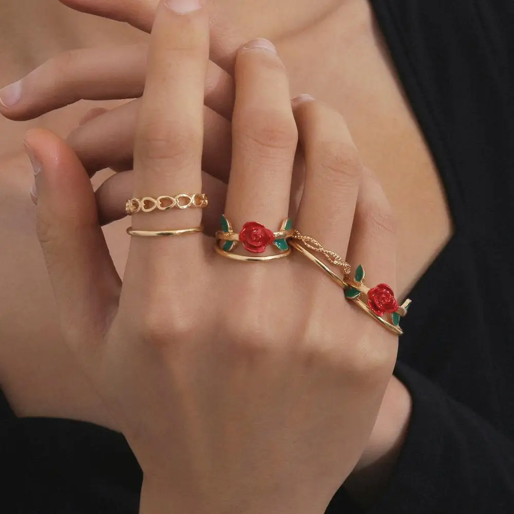 FFLACELL 1 комплект винтажное металлическое искусственное богемное геометрическое