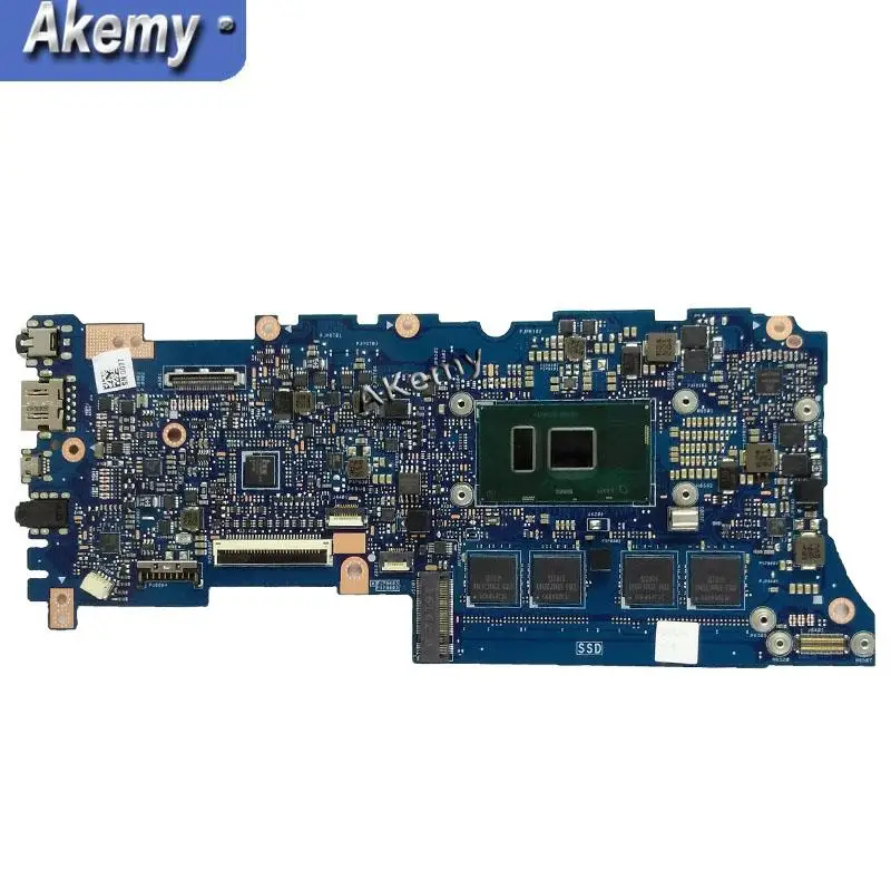 akemy ux305la laptop motherboard i7 5500 cpu 8gb ram for asus ux305l ux305la test mainboard ux305la motherboard test 100 ok free global shipping