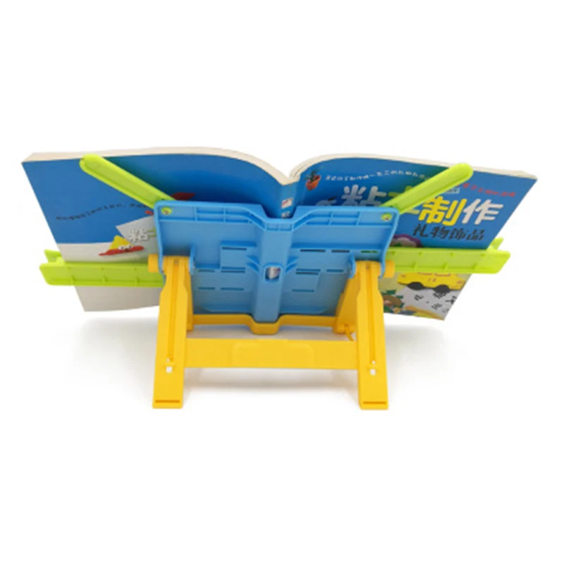 

Adjustable Anti-myopia Bookends Portable Reading Rack Shelf for Children Stationery Student DQ-Drop