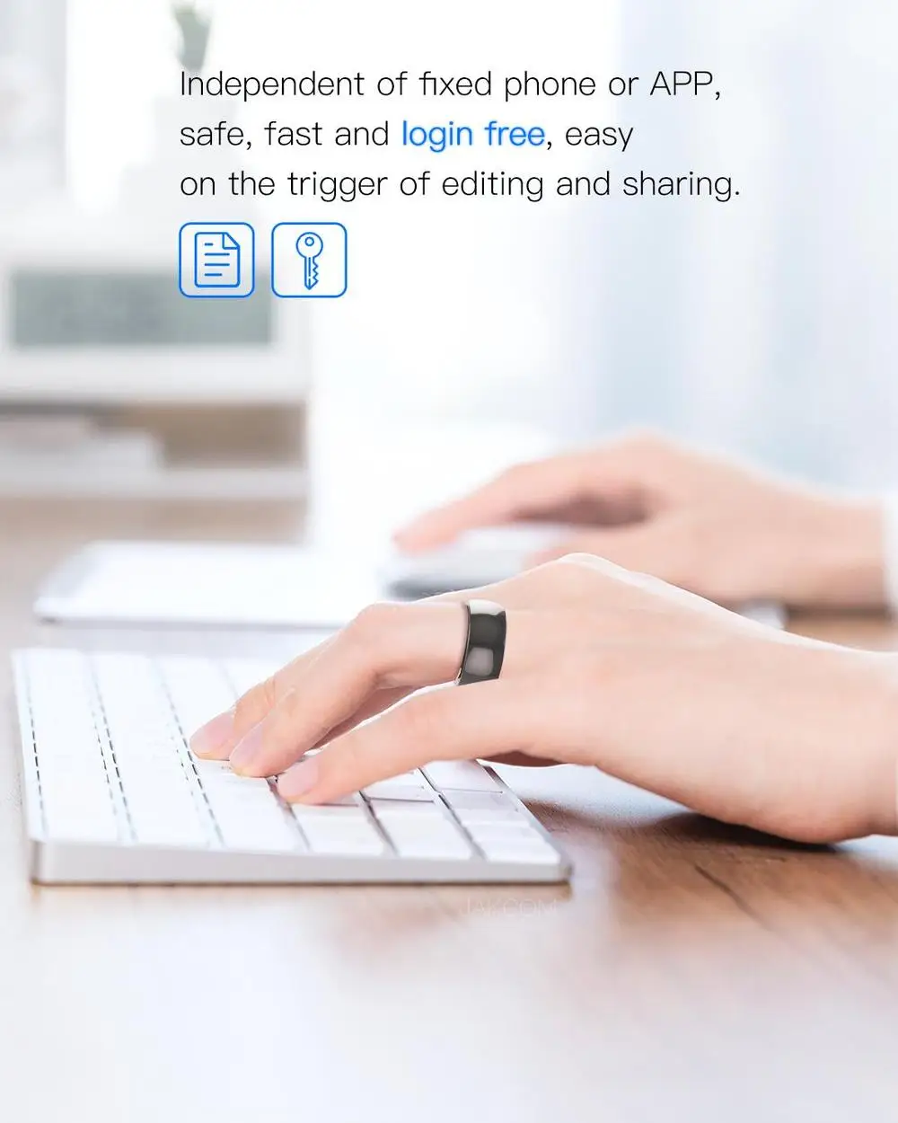 Умное кольцо Jakcom R4 для NFC IOS Android WP мобильных телефонов | Украшения и аксессуары